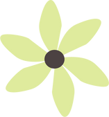Pastel Green Flower